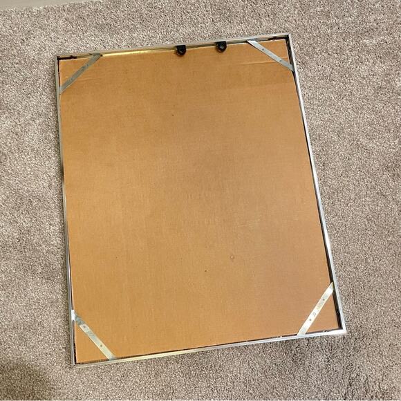 Vintage | Floral Sunflowers Framed Needlepoint Crewel Embroidered Handmade Art - Picture 3 of 6